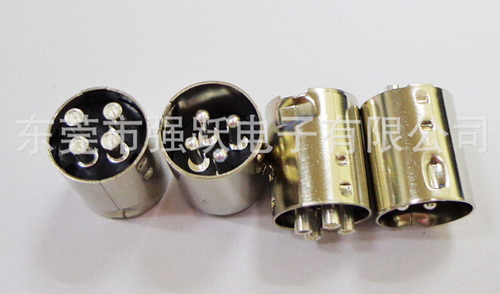 車針粗4PIN連接器工廠供應MD4PIN中丁